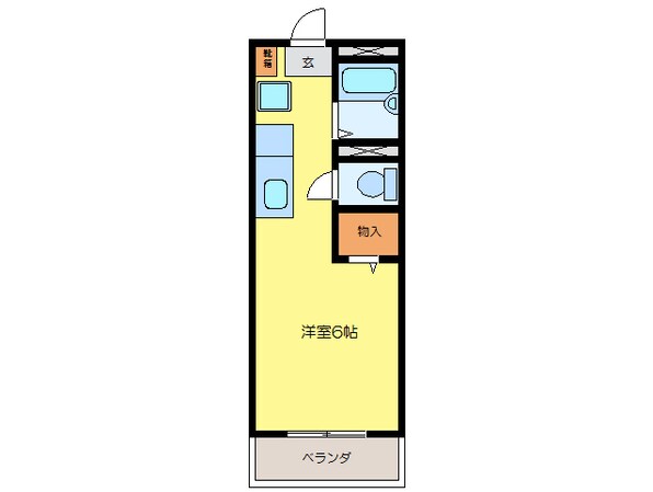 テイスティー鴻之台の物件間取画像